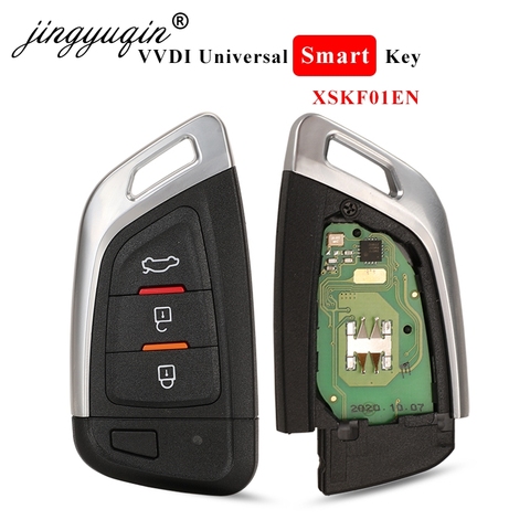 jingyuqin XSKF01EN Keyless Go Universal Smart Key With Proximity Function for VVDI2 VVDI Key Tool VVDI MINI Key English Version ► Photo 1/1