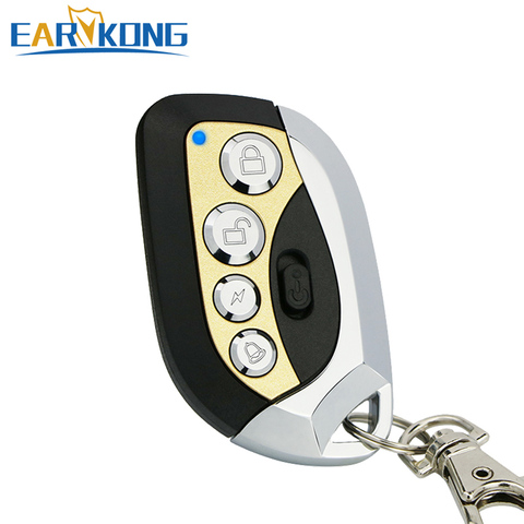 433MHz wireless remote controller metal material with Power Switch Protection new designed  for 433MHz home burglar alarm system ► Photo 1/6