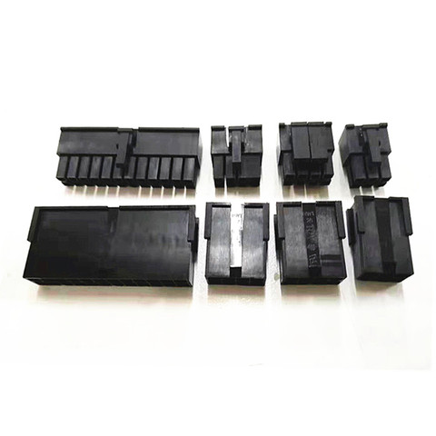 Angitu 4.2mm 24Pin 4+4pin 8Pin CPU GPU  6+2Pin 6Pin PCIE 4Pin ATX Connector Hosinng Set For PC Moding ► Photo 1/5