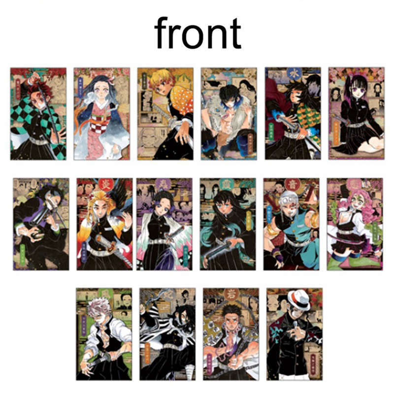 Buy Online 10pcs Set Anime Demon Slayer Kimetsu No Yaiba Kamado Tanjirou Nezuko Photocard Character Card For Kids Gift Alitools