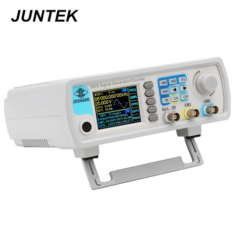 JDS6600 15~60MHZ Signal Generator Desktop Digital Control Dual-channel DDS Function Signal Generator Frequency Meter Arbitrary ► Photo 1/6