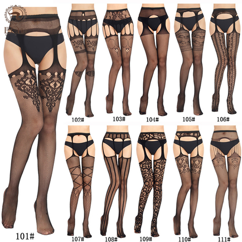 Woman Sexy Lingerie Pantyhose Erotic Stockings Medias Hombre Mesh Open Crotch Fishnet Panty Bottoming Lntimate Goods For Sex ► Photo 1/6