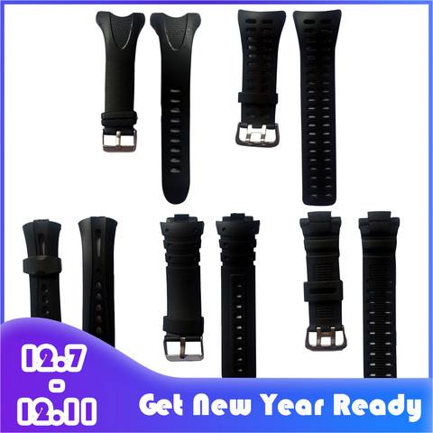 Gosear Plastic Wristband Adjustable Replacement Watch Strap Band for Skmei 1025 1251 1068 0931 1080 Sports Watch Accessories ► Photo 1/6