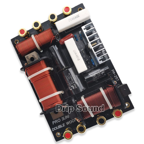 800W Double Bass 2 Way 3 Unit Hi-Fi Car Audio Speaker Frequency Divider High-Low Crossover Filters ► Photo 1/6