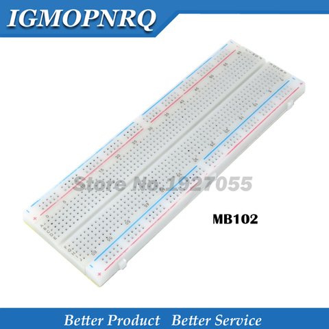 1pcs Breadboard 830-point Solderless PCB Breadboard MB-102 MB102 Test Development Board  102 ► Photo 1/1
