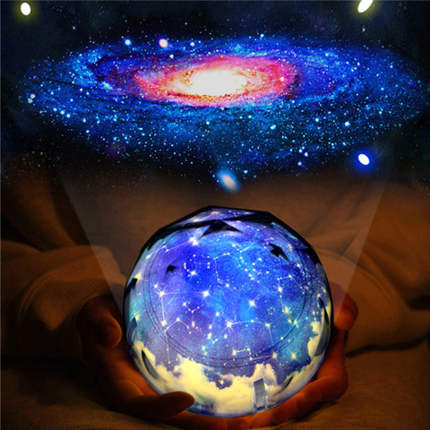 LED Night Light Starry Sky Magic Star Moon Planet Projector Lamp Universe Baby Nursery Light For Birthday Gift Led Night Light ► Photo 1/4