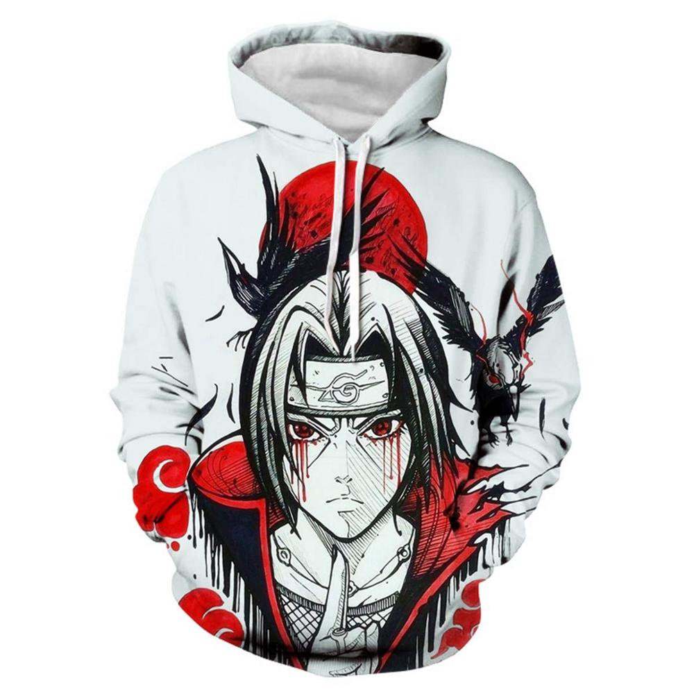 Naruto0 Akatsuki Hoodie Anime Coat Full-Zip Sweatshirt cosplay costume Jacket