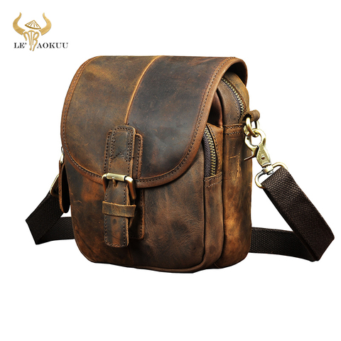 Fashion Leather Multifunction Travel Crossbody Satchel Messenger Bag Design Cigarette Case 6