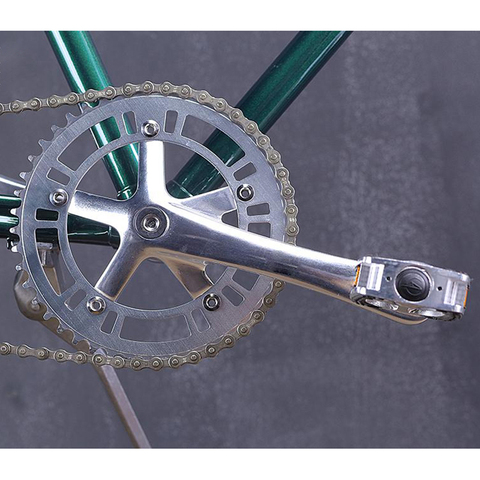 fixie bike crankset Single speed bike Chainwheel 46T 130BCD CRANK 170MM  aluminum Fixed Gear Bike Crankset ► Photo 1/6