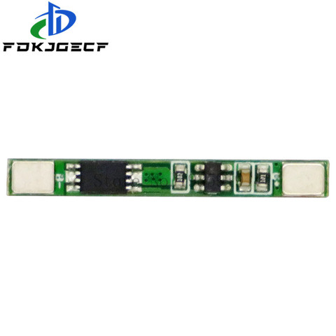 1S 3.7V 3A li-ion BMS PCM battery protection board pcm for 18650 lithium ion li battery ► Photo 1/2