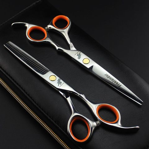 Japan Steel 5.5 6.0 Professional Hairdressing Scissors Hair Professional Barber Scissors Set Hair Cutting Shears Scissor Haircut ► Photo 1/6