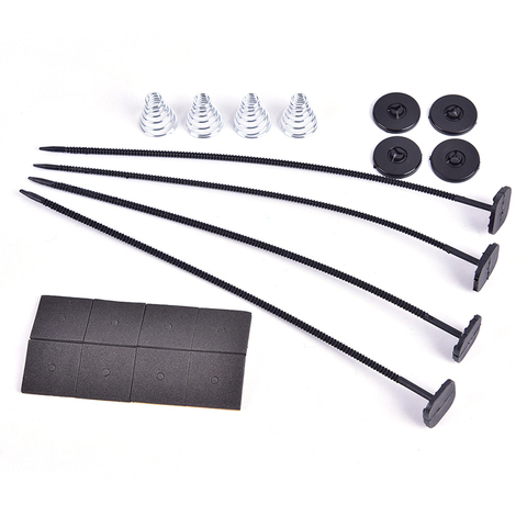 1Set Zip Ties Straps Tabs Springs Electric Radiator Fan Tie Strap Mounting Kit ► Photo 1/6