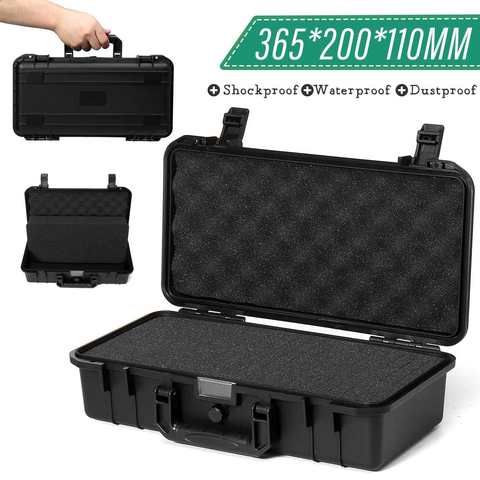 Protective Safety Instrument Tool Box Waterproof Shockproof Toolbox Sealed Tool Case Impact Resistant Suitcase With Sponge ► Photo 1/6