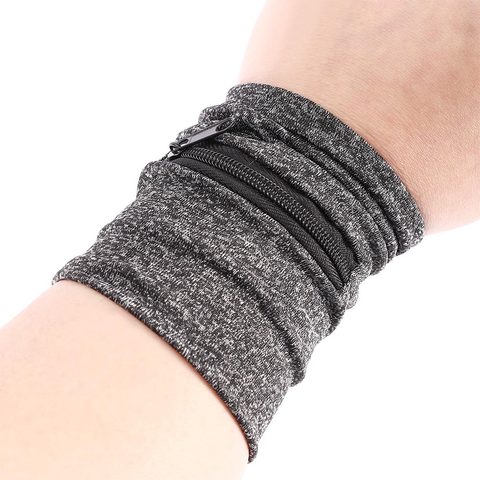 Unisex Running Hand Guards Storage Bag Protector Zipper Sweat Band Wrist Support Wristband Sweatband Wrist Wallet ► Photo 1/6