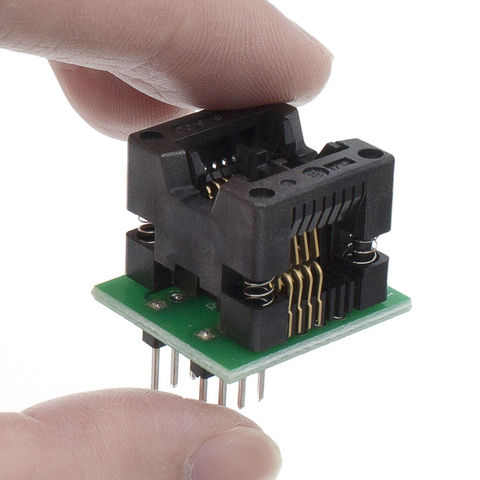 SOIC8 SOP8 to DIP8 EZ Programmer Adapter Socket Converter Module 150mil ► Photo 1/6