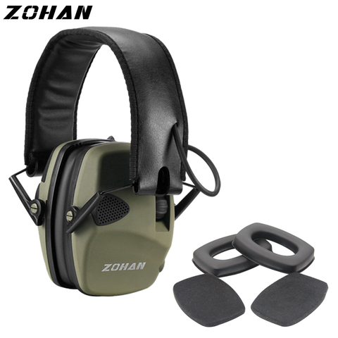 ZOHAN Electronic Earmuff NRR22DB Ear Cup for Single Microphone Hunting Earmuffs Tactical Shooting Hearing Protection Replacement ► Photo 1/6