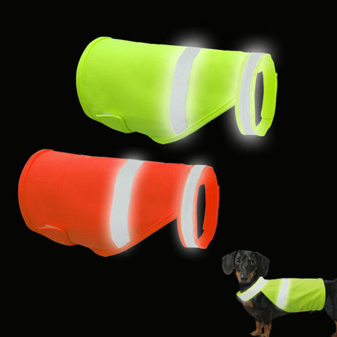 Reflective Dog Vest Clothes High Visibility Small Large Dogs Safety Vests Harness For Outdoor Hiking Walking With Paw ► Photo 1/6