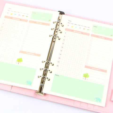Summer Cute Series Notebook Filler Papers A5/A6  Color Inner Core Planner Inside Page gift Stationery ► Photo 1/6