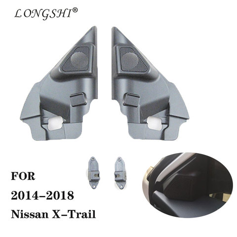 LONGSHI Car Tweeter Refitting Speaker Boxes Audio Door Angle Gum For Nissan X-Trail 2014 2015 2016 2017 2022 ► Photo 1/4