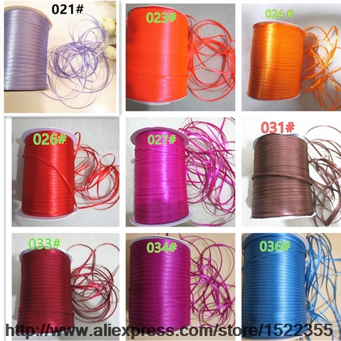 20 / meter 3mm single-sided ribbon ribbon fine balling balloon ► Photo 1/3