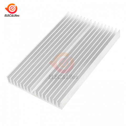 100x60x10 Computer Heatsink Cooler Cooling Aluminum 100x60x10 Heat Sink Heatsink for LED Amplifier Transistor ► Photo 1/1