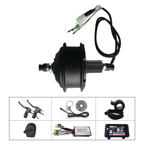 Electric bike Conversion Kit 36V 500W e-bike Kit front or Rear Hub Brushless gear motor LCD ► Photo 1/5