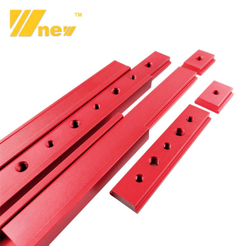 Aluminum T-Tracks Slot Miter Track Aluminium Alloy Miter Bar Slider Table Saw Miter Gauge Rod for Woodworking Tools DIY ► Photo 1/6