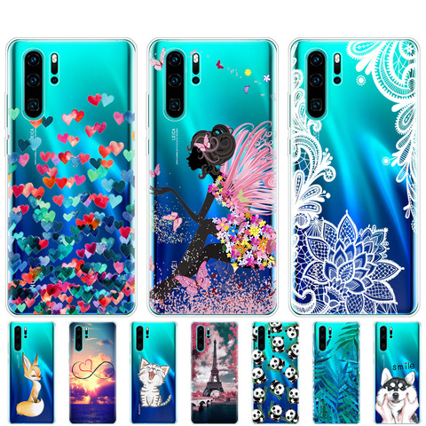case for Huawei P30 Pro Case Silicone TPU Phone Back Cover On for Huawei P30 Pro VOG-L29 ELE-L29 P 30 Lite coque bumper ► Photo 1/6