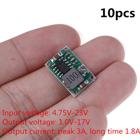 Mini 360 DC Buck Converter Step Down Module RC Airplane Module 4.75V-23V to 1V-17V LM2596 2A 96% (Highest) ► Photo 1/6