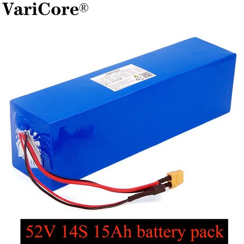 VariCore e-bike battery 52v 15ah 18650 li-ion battery pack bike conversion kit bafang 1000w+BMS High power protection ► Photo 1/5