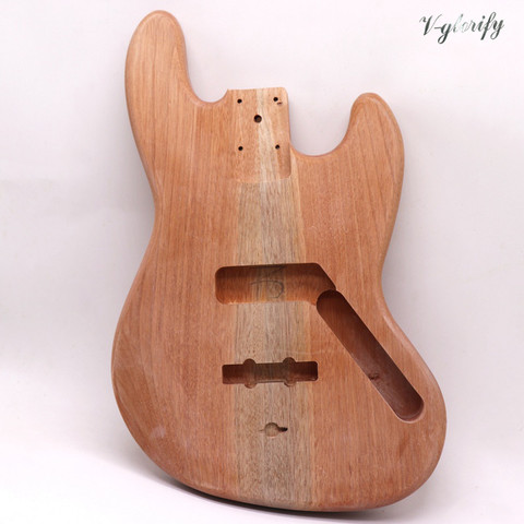 okoume wood JB bass guitar body electric bass guitar barrel with tree knot and color difference problem special offer ► Photo 1/6