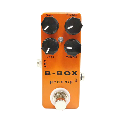 MOSKY B-Box Electric Guitar Preamp Overdrive Effect Pedal True Bypass Full Metal Shell Guitar Parts & Accessories ► Photo 1/6