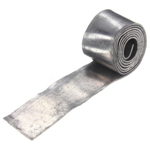 Soft Lead Sheet Lead Roll Fishing Sinkers Clip Tackle, 1.0MM ► Photo 1/3