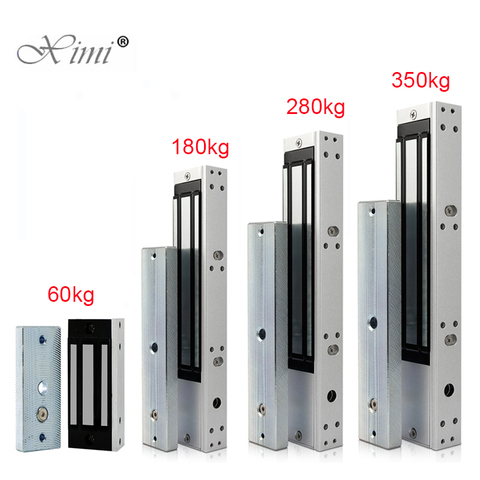 60/180/280/350KG Electronic Lock Electric Magnetic Door Lock 350/600/800lbs Suction Holding Force Electromagnetic ► Photo 1/6