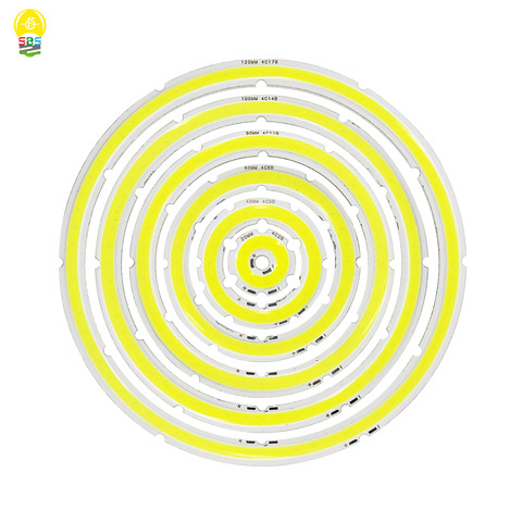 annual shape LED COB angel eyes 12V DC 20mm-120mm cob chip on Aluminum board ring led cold warm white light source for diy bulb ► Photo 1/6