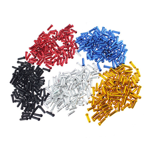 50/100PCS Bicycle Cable End Caps Bike Wire End Caps for MTB Bike Brake Derailleur Shifter Cable Tip MTB Bike Bicycle Accessories ► Photo 1/6