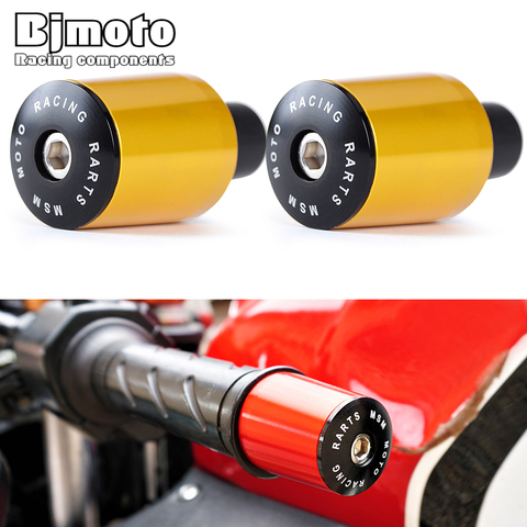 Motorcycle handlebar Counterweight grips ends 7/8'' 22mm Handle bar Cap Hand Grips Bar End Plug For Honda CBR 600RR 1000RR 125 ► Photo 1/6