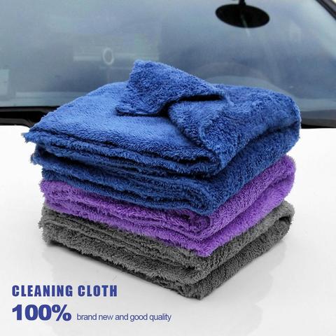 New Premium Microfiber Car Cleaning Cloth Super Absorbent Towel Ultra Soft Car Washing Drying Towel Car Styling Car Washing Care ► Photo 1/6