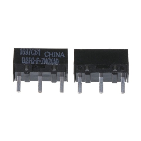 2Pcs Original OMRON Mouse Micro Switch D2FC-F-7N 20m for Logitech RAZER B2QA ► Photo 1/5