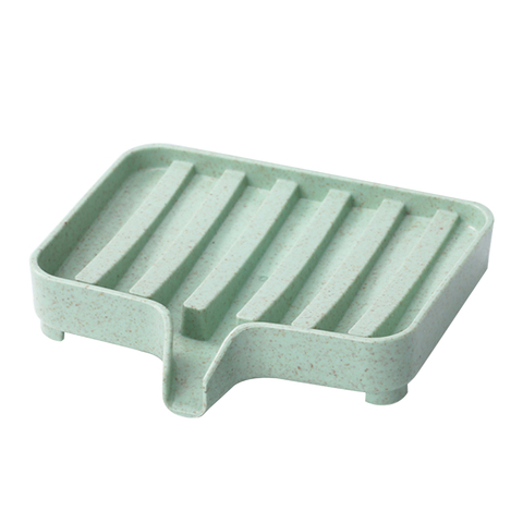 Bathroom Soap Dish Bath Storage Box Drain Tray Holder Soaps Holder For Bathroom Toilet Kitchen Rack Cases Supplies Gadgets 1pcs ► Photo 1/6