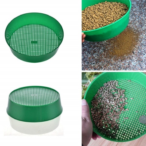 3mm MESH GARDENING COMPOST SIEVE RIDDLE 21CM DIA. GARDEN TOOL ► Photo 1/6