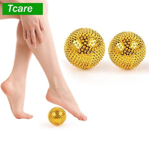 1Pair Men Women Pressure Relief Yoga Fitness Ball Magnetic Therapy Massager Magnet Hand Acupuncture Ball Acupoint Needle Massage ► Photo 1/6