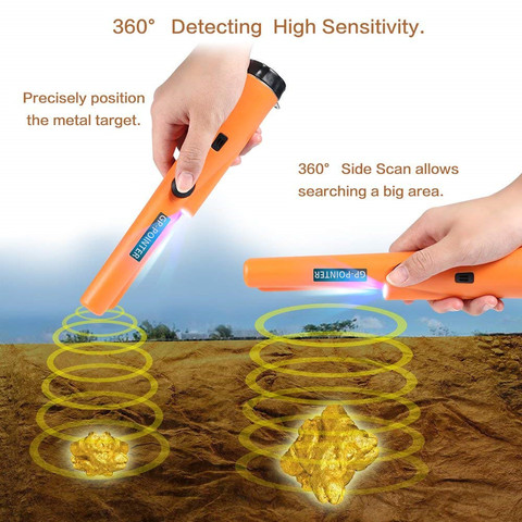 Underground Metal Detector Gold Coin Pinpointing Treasure Scanner Digger Kit Finder Search Hunter  locator GP pointer Pinpointer ► Photo 1/6