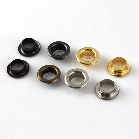 100sets 5mm Brass Eyelet with Washer 300# Leather Craft Repair Grommet Round Eye Rings For Shoes Bag Clothing Leather Belt Hat ► Photo 1/4