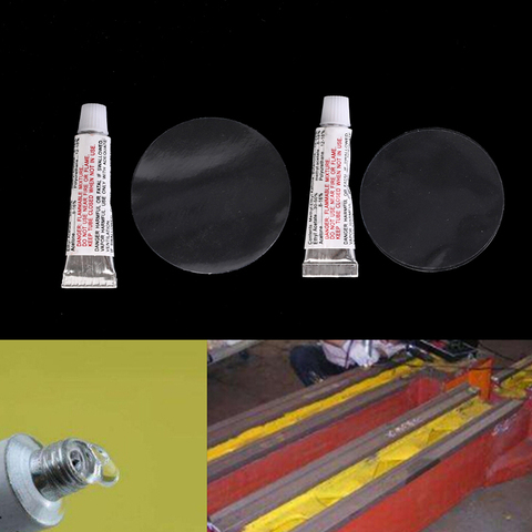 2Pcs/Lot Repair glue Intex repair package Pool & Accessories Repair glue Overhaul patch + glue Inflatable bed pool boat sofa ► Photo 1/6