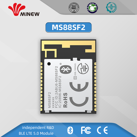 Latest Ultra-low Power NFC Zigbee Thread USB BLE Mesh Bluetooth 5.1 Long Range nRF52833 IoT Module ► Photo 1/6