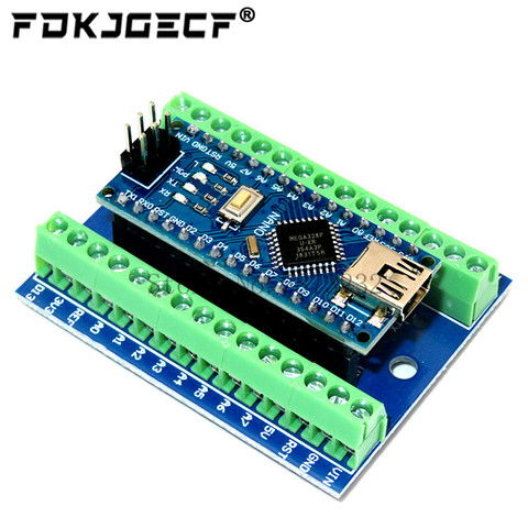 NANO V3.0 3.0 Controller Terminal Adapter Expansion Board Simple Extension Plate For Arduino AVR ATMEGA328P ► Photo 1/6