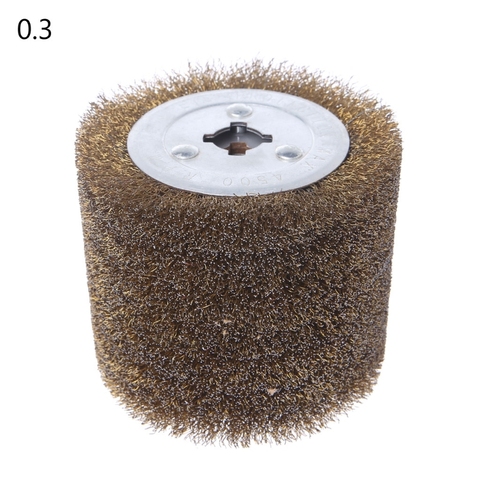 High quality Deburring Abrasive Stainless Steel Wire Round Brush Polishing Grind Buffer Wheel ► Photo 1/6
