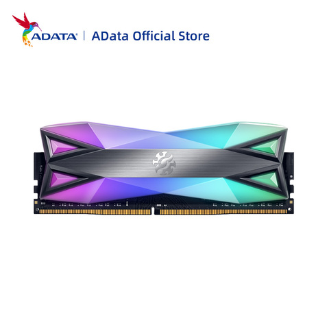 ADATA XPG D60 RGB PC Desktop Memory RAM Memoria Module 8GB 16GB 32GB DDR4 PC4  3000Mhz 3200Mhz 3600Mhz 4133Mhz CL14DIMM ► Photo 1/6