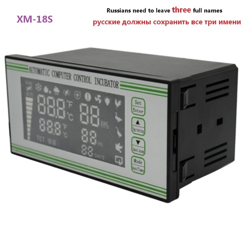 XM-18S Automatic Egg Incubator Controller Thermostat Temperature Humidity Incubator Sensor ► Photo 1/6